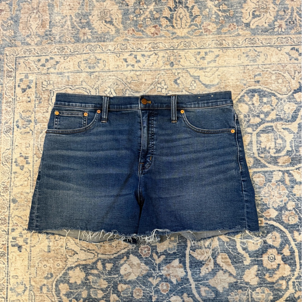 Madewell Blue Ankle Cropped Jeans Classic Style